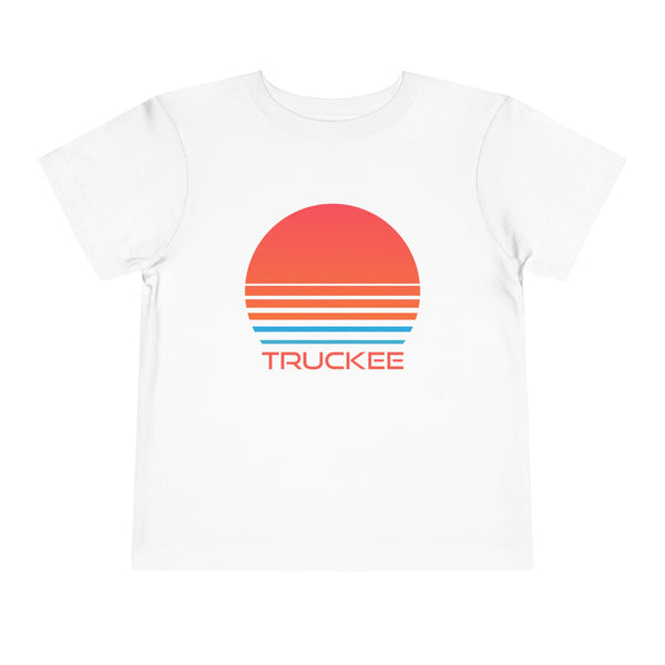 Truckee, California Toddler T-Shirt - Retro 80s Toddler Truckee Shirt