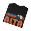 Alta, Utah Graphic Tee, Comfort Colors Retro Unisex Alta T shirt, Mountain Adventure Shirt