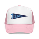 Columbia, South Carolina Pennant Trucker Hat — Retro Flag Foam Cap-3