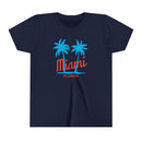 Miami, Florida Youth Shirt - Retro Palm Tree Miami Kid's T-Shirt-1
