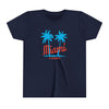 Miami, Florida Youth Shirt - Retro Palm Tree Miami Kid's T-Shirt