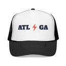 Atlanta, Georgia Retro Trucker Hat — Lightning Foam Cap-2