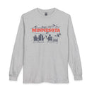 Minnesota Après-ski Long Sleeve Shirt - Mountain Retro Skiing-1