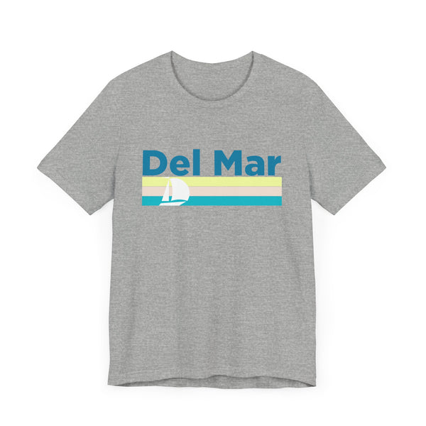Del Mar T Shirt - Sailboat Graphic Del Mar Tee