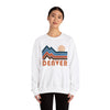 Denver, Colorado Sweatshirt Retro Mountains, Denver Unisex Graphic Crewneck