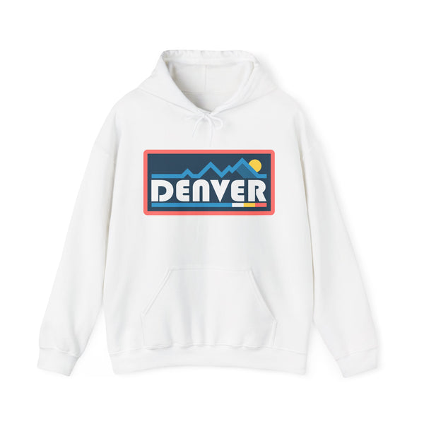 Denver, Colorado Hoodie - Unisex Sun Denver Hoodie Graphic Sweatshirt