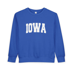 Iowa Toddler Sweatshirt - Iowa Toddler Crewneck Sweatshirt