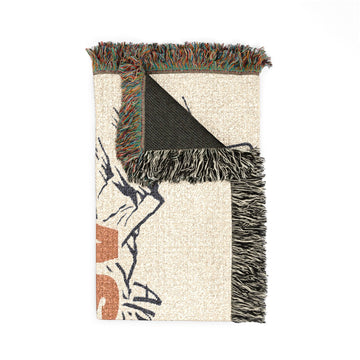 Aspen, Colorado Ski Town Throw Blanket | Mountain Woven Blanket - 0