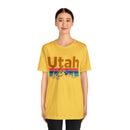 Utah T-Shirt - Mountain Sunset Unisex Utah Shirt-100