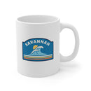 Savannah, Georgia Mug - Retro 11oz Ceramic Savannah Mug-1