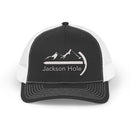 Jackson Hole, Wyoming Snapback Trucker Cap - Embroidered Jackson Hole Hat-2