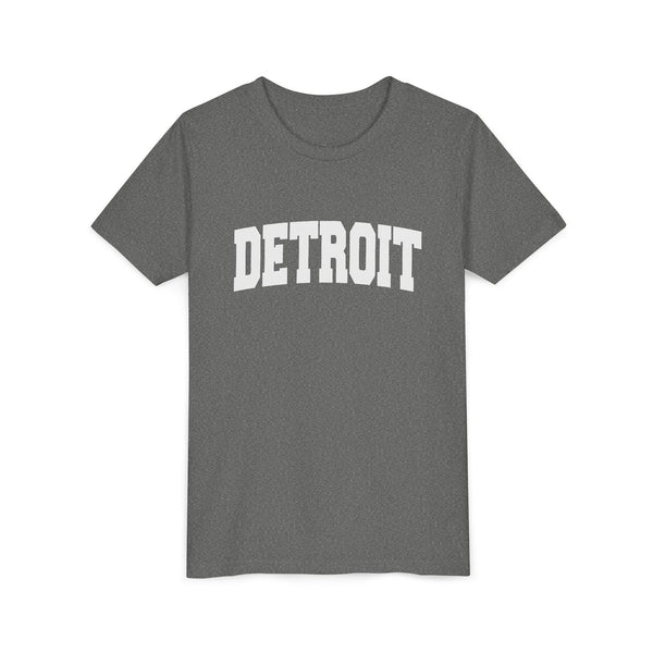 Detroit, Michigan Youth Graphic Tee - Kids Detroit T Shirt
