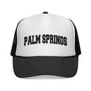 Palm Springs, California Collegiate Style Trucker Hat-2