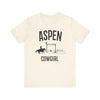 Aspen, Colorado Cowgirl Graphic Tee