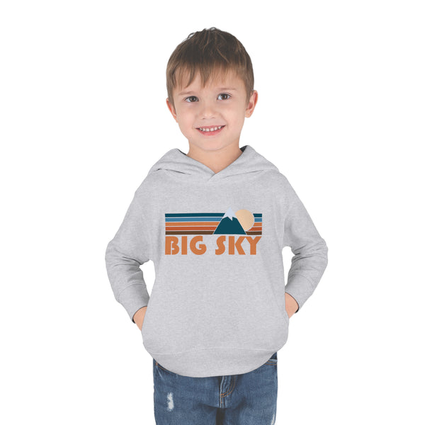 Big Sky, California Toddler Hoodie - Unisex Big Sky Toddler Sweatshirt