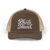 Rhode Island Snapback Trucker Cap - Embroidered Rhode Island Hat