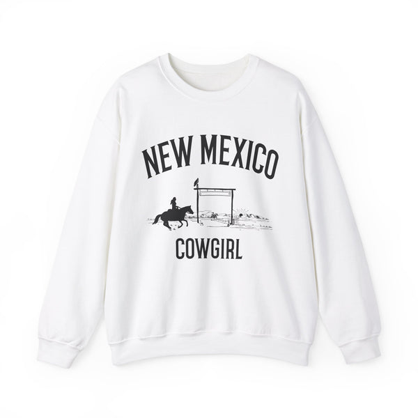 New Mexico Sweatshirt - New Mexico Cowgirl Graphic Crewneck