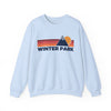 Winter Park, Colorado Sweatshirt Retro Mountains, Winter Park Unisex Crewneck, Vintage Cozy Jumper, Gift for Outdoor Lovers