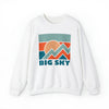 Big Sky, Montana Sweatshirt - Unisex Crewneck Big Sky Sweatshirt