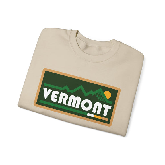 Vermont Sweatshirt - Mountain Graphic Crewneck