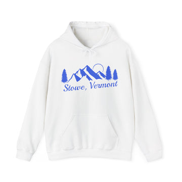 Buy white Stowe, Vermont Hoodie - Unisex Mountain Stowe Hoodie Sweatshirt