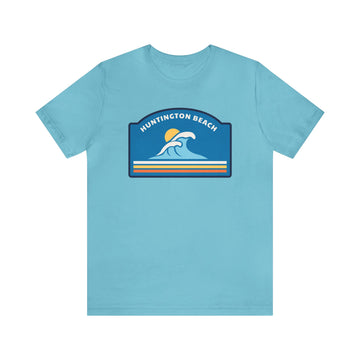Buy turquoise Huntington Beach, California T-Shirt - Unisex Huntington Beach Shirt