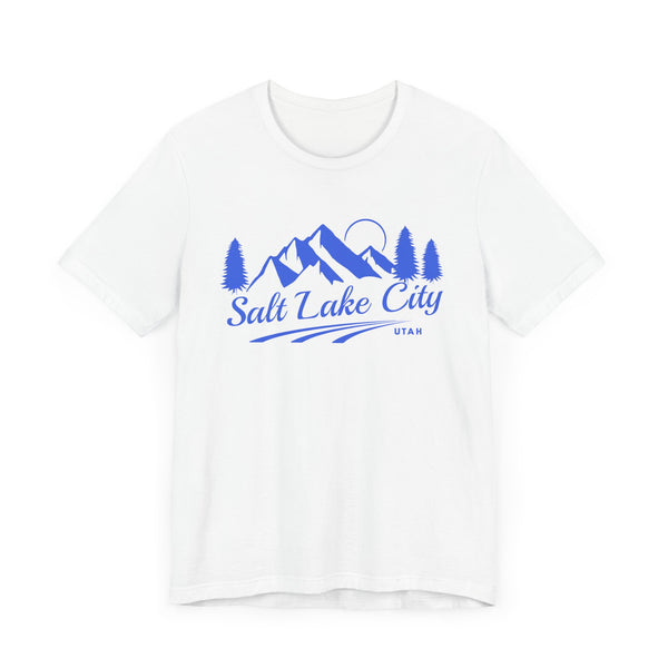 Salt Lake City, Utah T-Shirt - Retro Mountain Unisex Salt Lake City Shirt