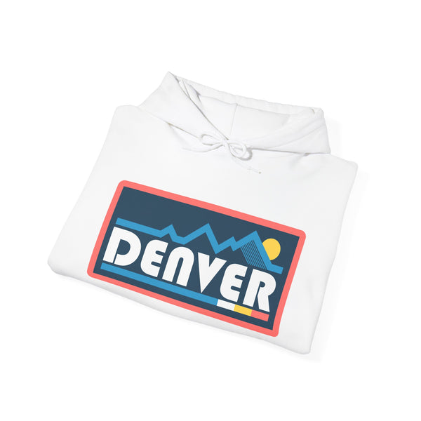 Denver, Colorado Hoodie - Unisex Sun Denver Hoodie Graphic Sweatshirt