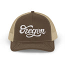 Oregon Snapback Trucker Cap - Embroidered Oregon Hat-3