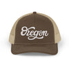 Oregon Snapback Trucker Cap - Embroidered Oregon Hat