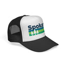Spokane, Washington Retro Trees Trucker Hat - Vintage Style Spokane Cap-5