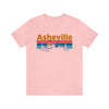 Asheville, North Carolina Shirt - Mountain Sunset Unisex Asheville T-Shirt