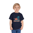 Monterey, California Toddler T-Shirt - Retro Palm Tree Toddler Monterey Shirt-12
