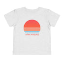 Arkansas Toddler T-Shirt - Retro 80s Unisex Toddler Arkansas Shirt-3