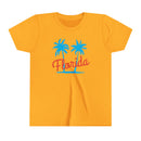 Florida Youth Shirt - Retro Palm Tree Florida Kid's T-Shirt-5
