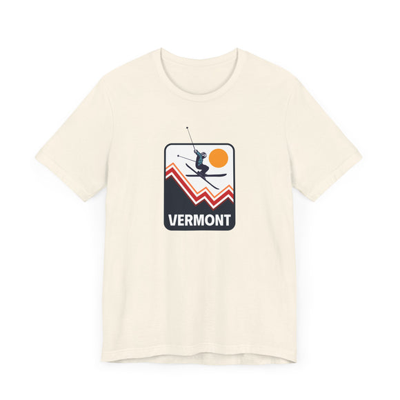 Vermont T-Shirt - Snow Ski Jump Unisex Vermont Shirt