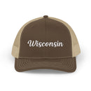 Wisconsin Snapback Trucker Cap - Embroidered Wisconsin Hat-3