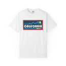 California Graphic Tee, Comfort Colors Retro Mountain Unisex T shirt-1