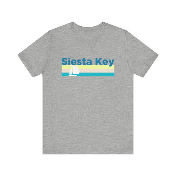 Siesta Key, Florida T Shirt - Sailboat Graphic Tee