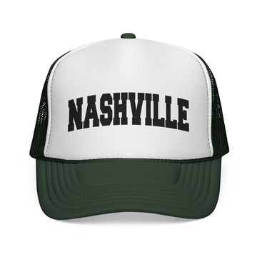 Buy dark-green Nashville, Tennessee Collegiate Style Trucker Hat
