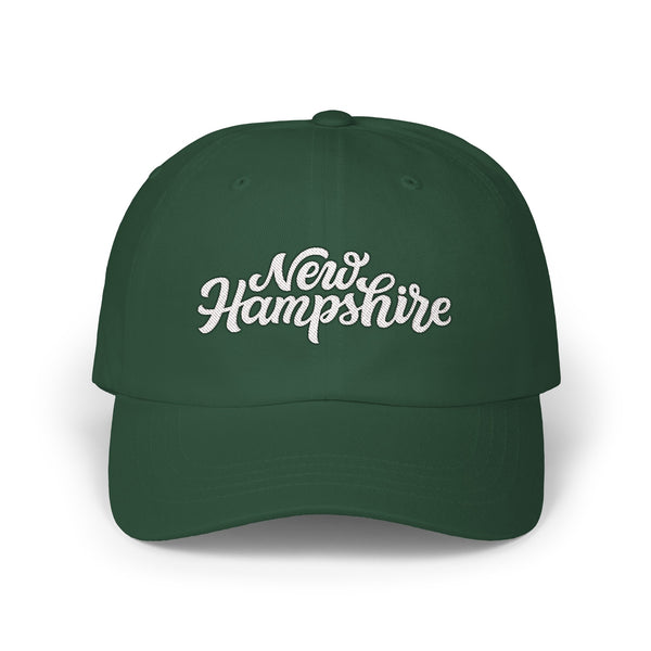 New Hampshire Dad Hat - Embroidered New Hampshire Classic Dad Cap