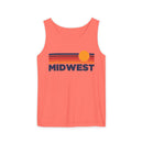 Midwest Retro Sunstripe Tank Top | Comfort Colors - 100% Cotton-1