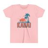 Kauai, Hawaii Youth Shirt - Retro Palm Tree Kauai Kid's T-Shirt