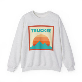Retro Truckee, California Sweatshirt, Mountain Sun Design, Unisex Crewneck, Gift for Outdoorsy Friends, Vintage Truckee, California Jumper