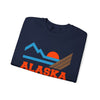 Alaska Sweatshirt - Mountain Alaska Crewneck Sweatshirt