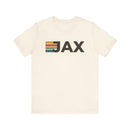 Jacksonville, Florida tee - JAX t shirt retro stripes-1