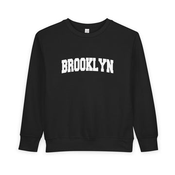 Buy black Brooklyn, New York Toddler Sweatshirt - Brooklyn Toddler Crewneck Sweatshirt