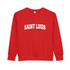 St Louis, Missouri Sweatshirt - St Louis Toddler Crewneck Sweatshirt