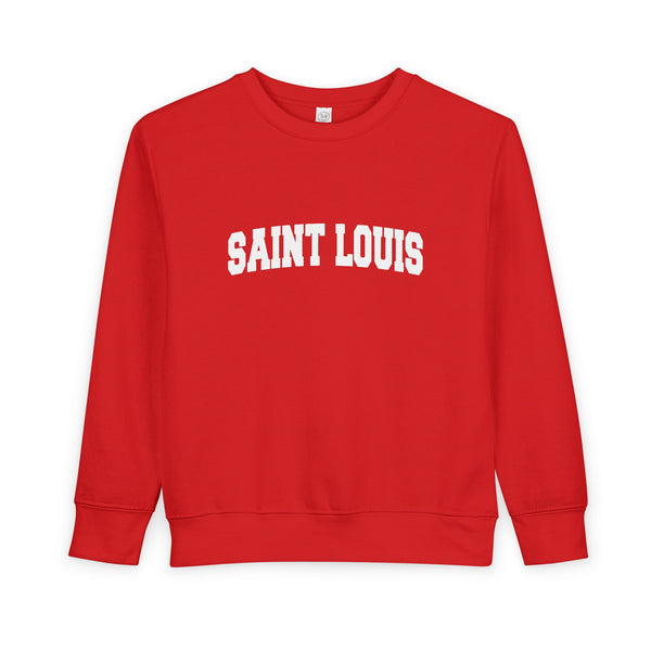 St Louis, Missouri Sweatshirt - St Louis Toddler Crewneck Sweatshirt