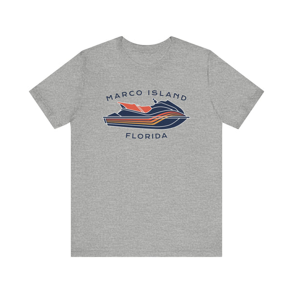 Marco Island, Florida T Shirt - Jetski Boating Graphic Tee